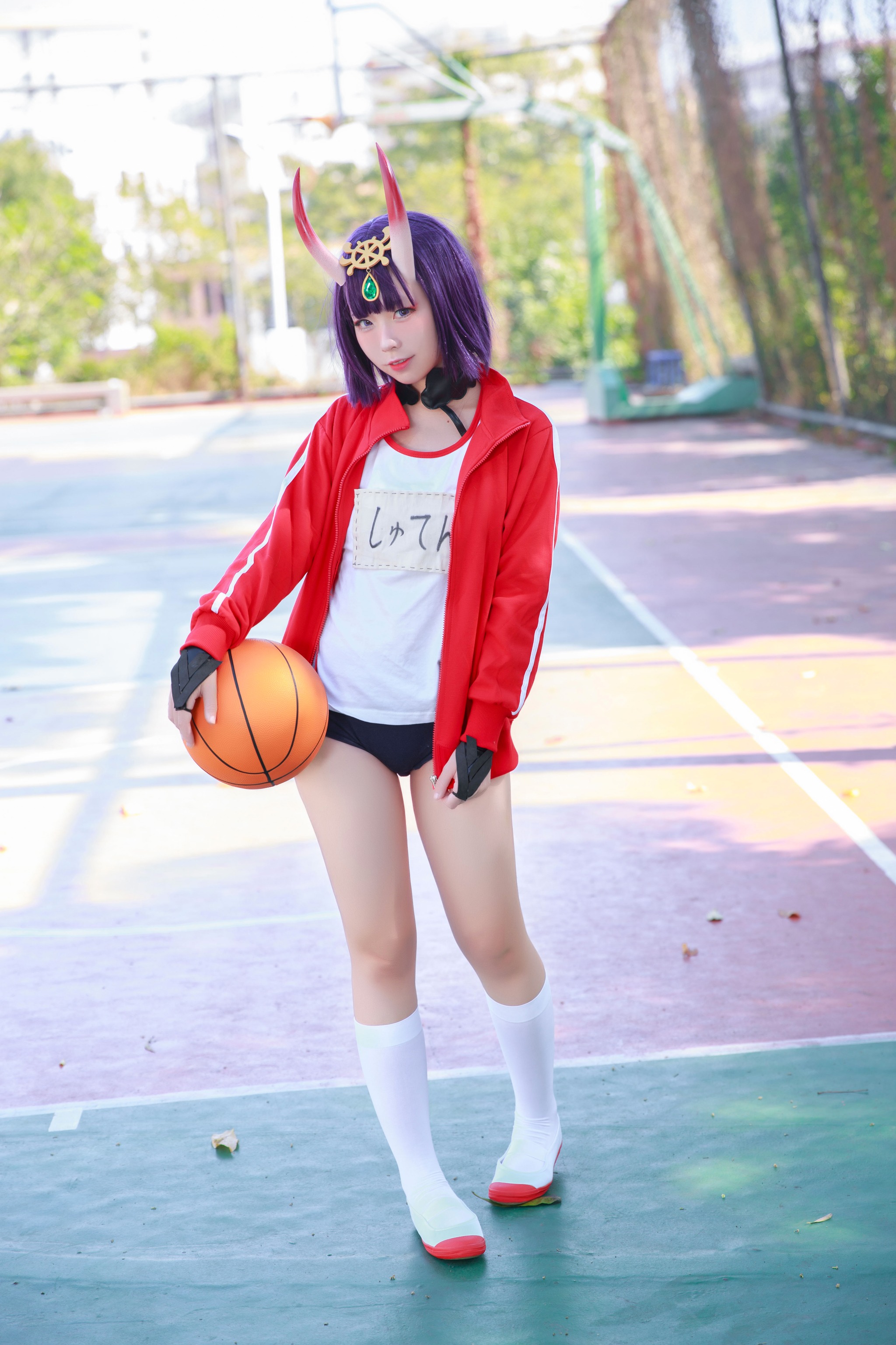 图片[1]-G44不会受伤 – NO.029 酒吞体操服 [18P]-XikXak